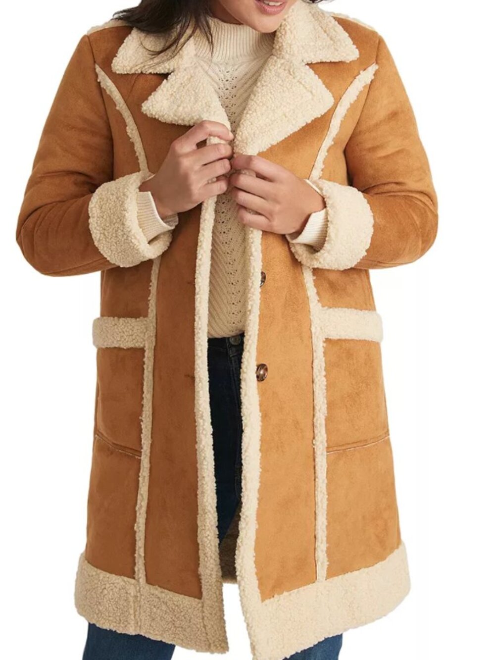 Marine Layer Penny Lane Coat Size M Like New